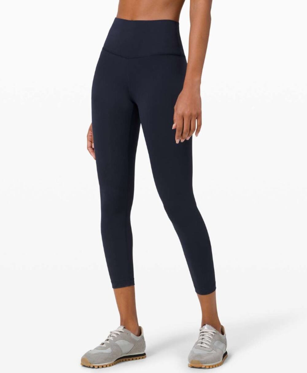LULULEMON Wunder Train High-Rise Tight Leggings Lightweight Navy Womens Size 4